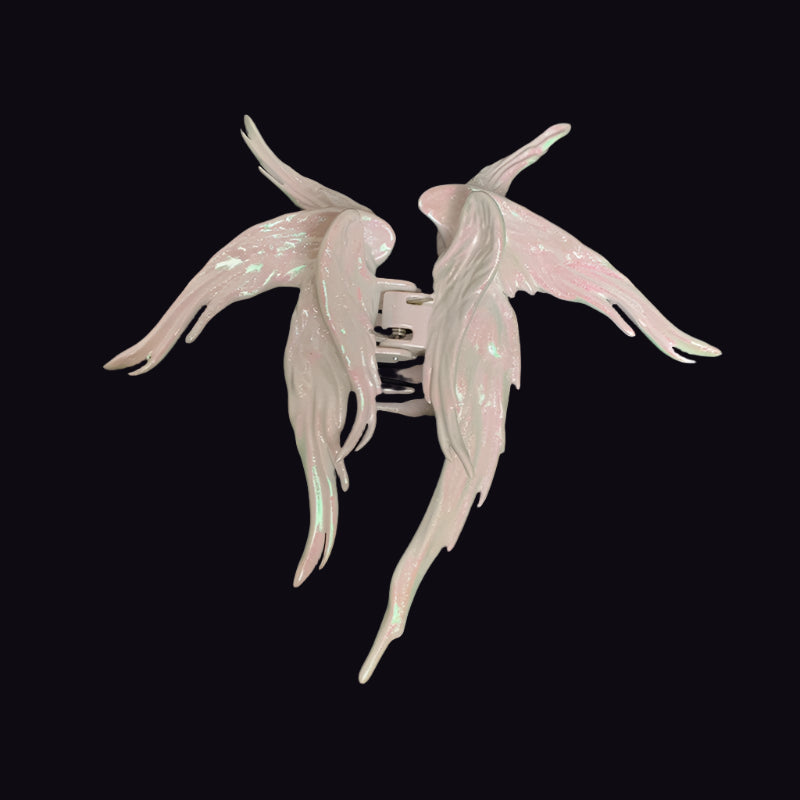 Sparkling Angel Wing Hair Clip Punk