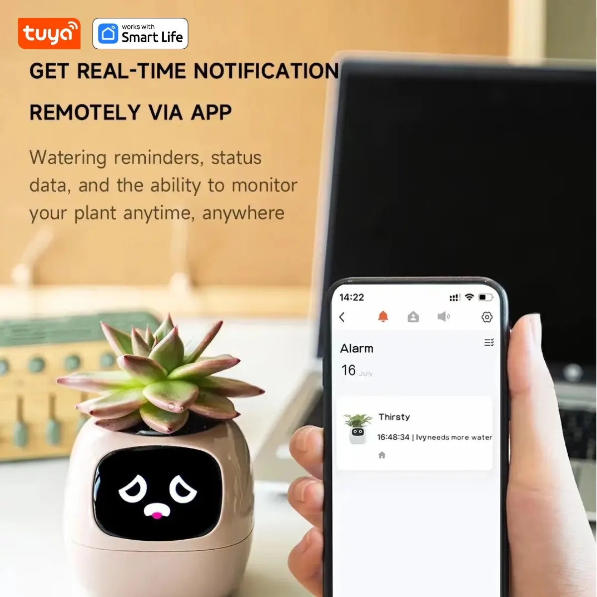 Plantagotchi AI Smart Planter – The Future of Plant Care Starts Here