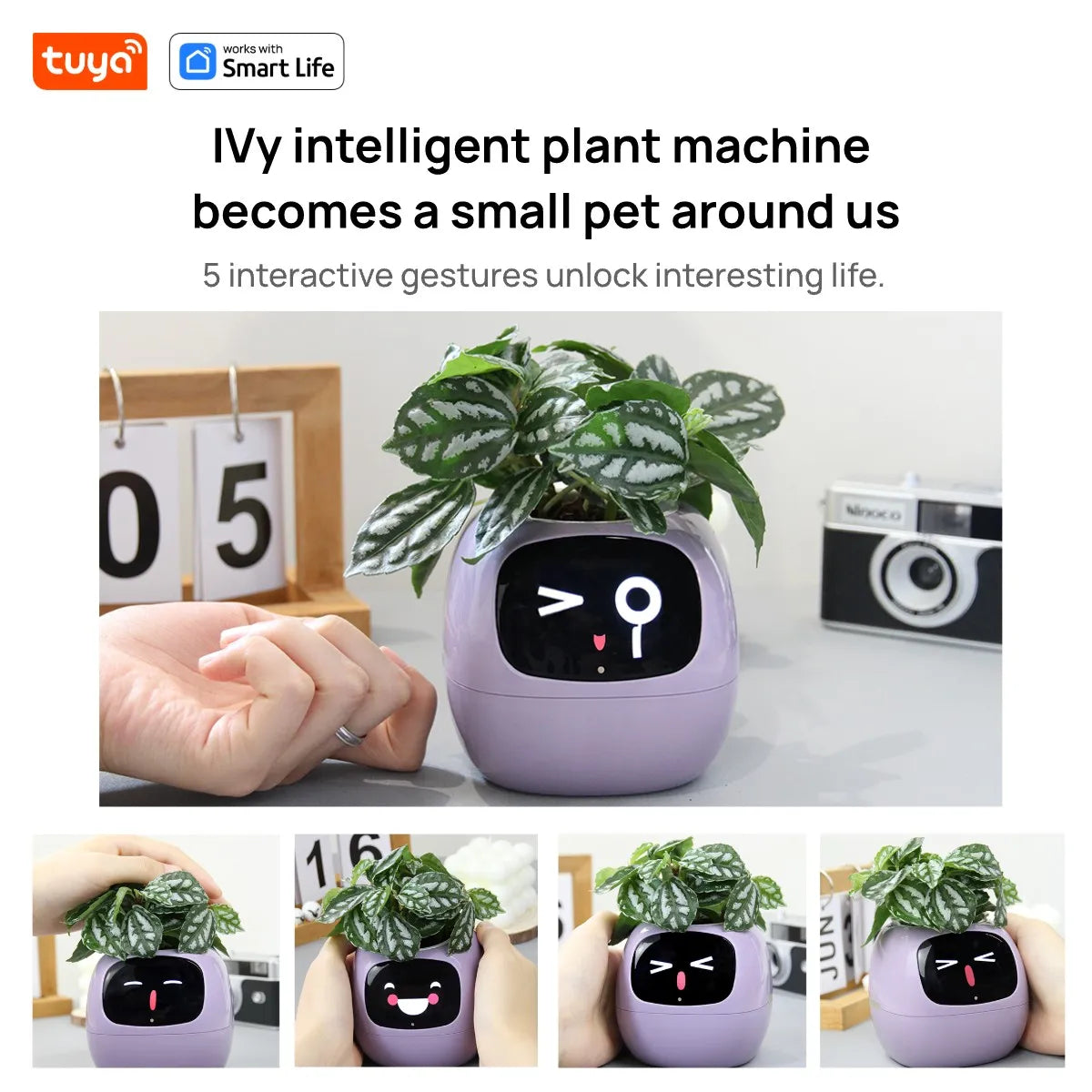 Plantagotchi AI Smart Planter – The Future of Plant Care Starts Here