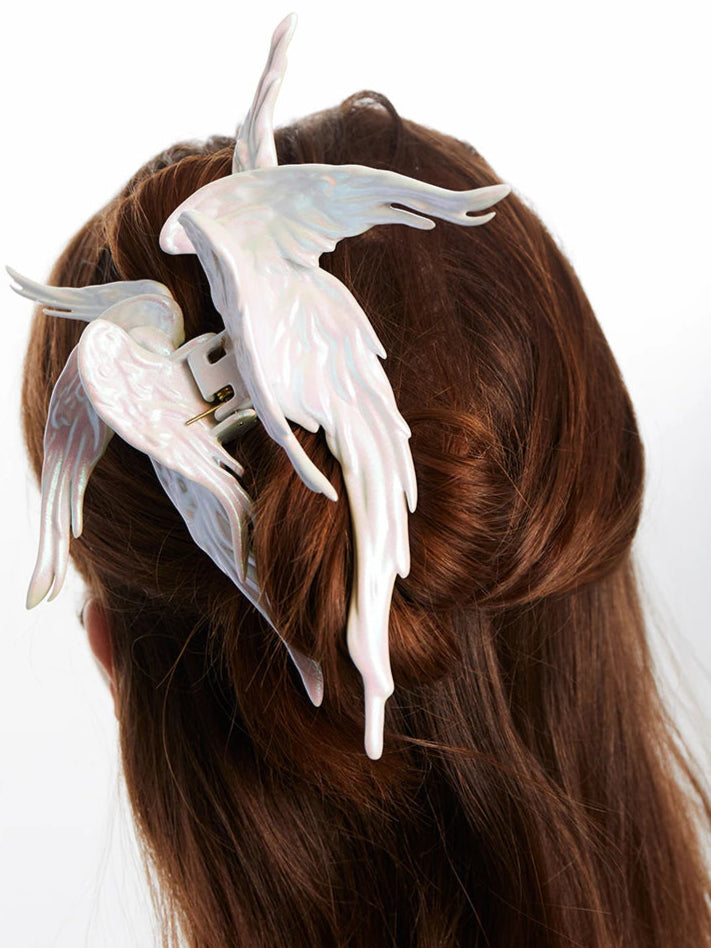 Sparkling Angel Wing Hair Clip Punk