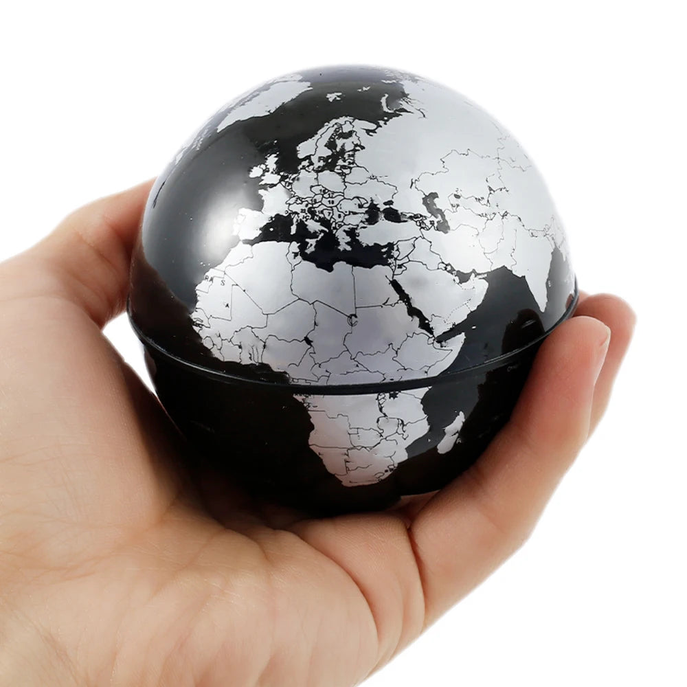 Magnetic Levitating Globe with LED Lights – Floating Rotating World Map Ball | Educational Decor & Gift for Home, Office, Kids