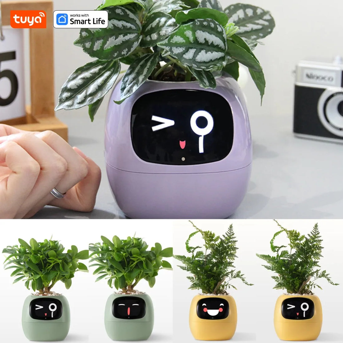 Plantagotchi AI Smart Planter – The Future of Plant Care Starts Here