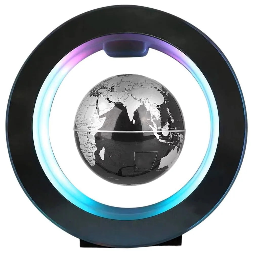 Magnetic Levitating Globe with LED Lights – Floating Rotating World Map Ball | Educational Decor & Gift for Home, Office, Kids