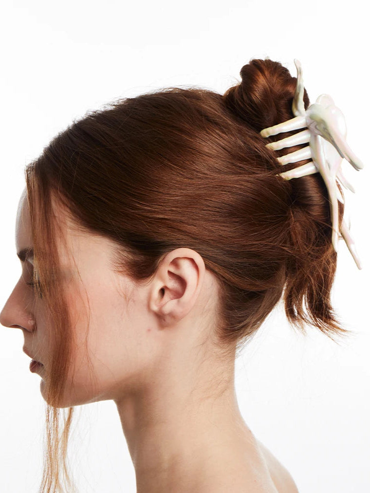 Sparkling Angel Wing Hair Clip Punk
