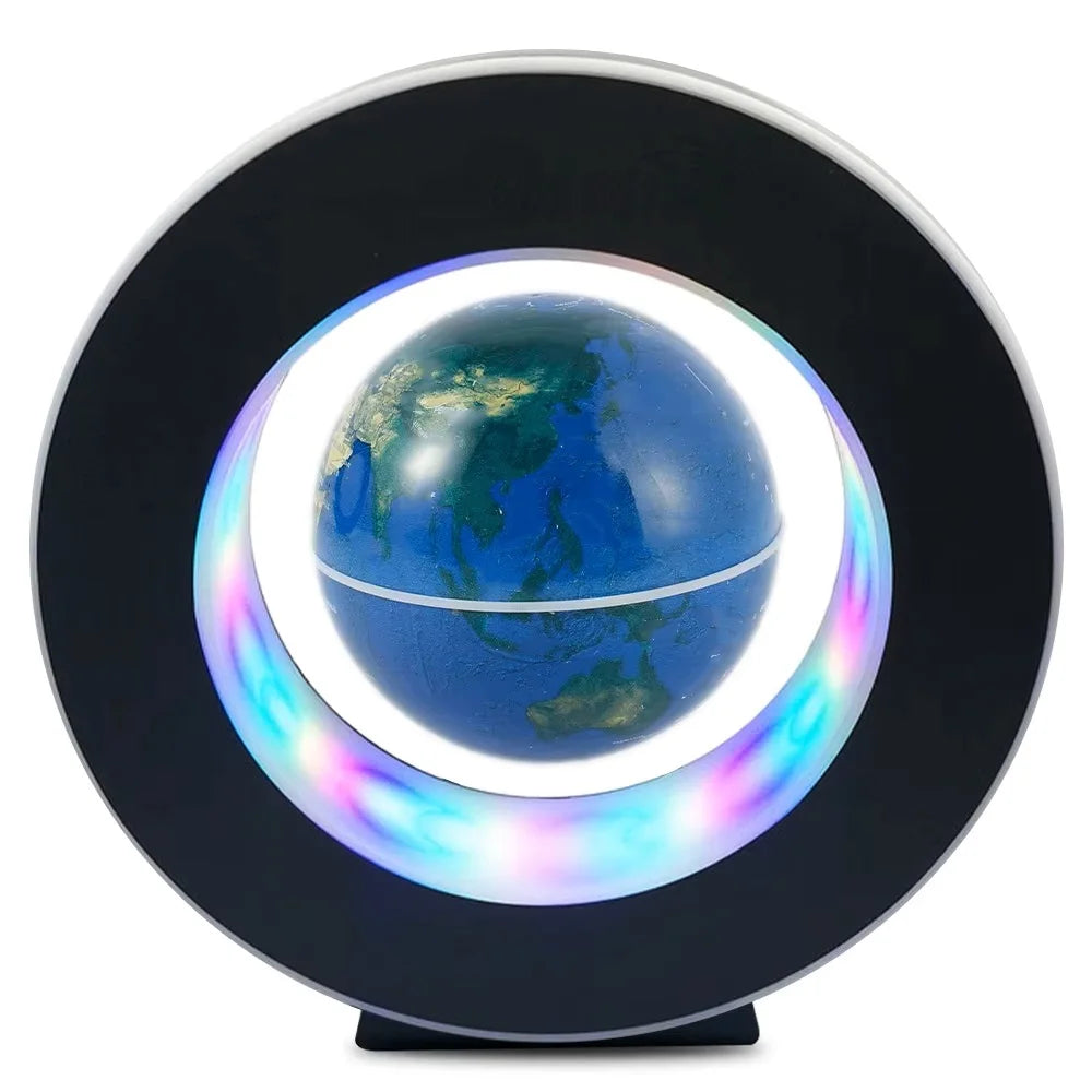 Magnetic Levitating Globe with LED Lights – Floating Rotating World Map Ball | Educational Decor & Gift for Home, Office, Kids